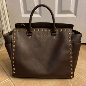 Michael Kors Selma Large studded bag.